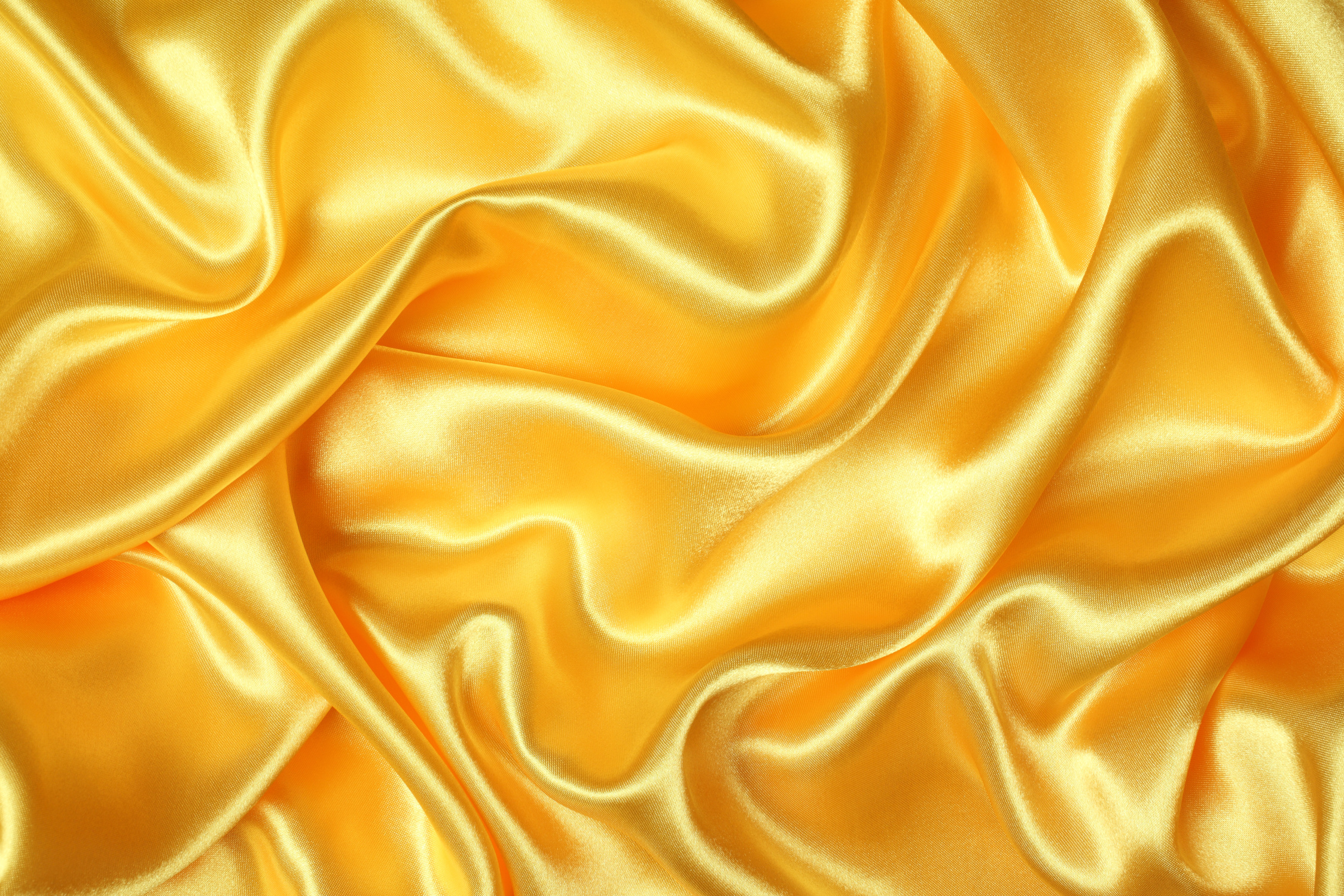 Yellow Silk Texture